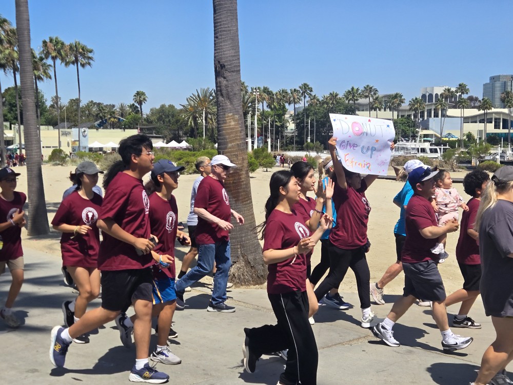 Charity Walk — Don't Give Up, Efrain