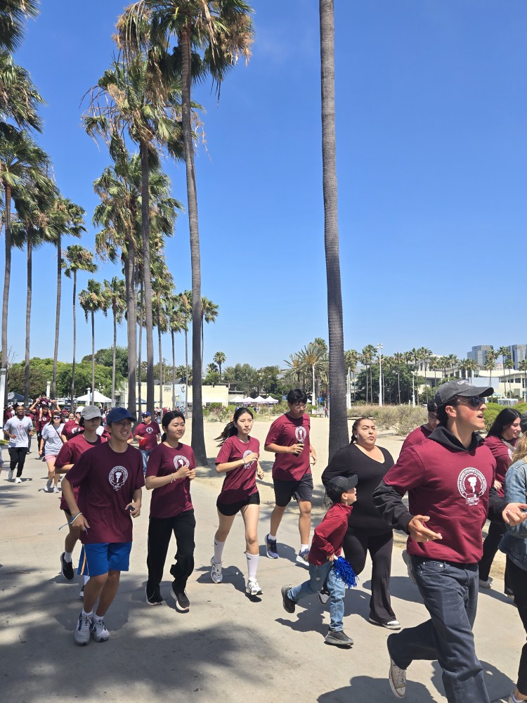Charity Walk Group Jog