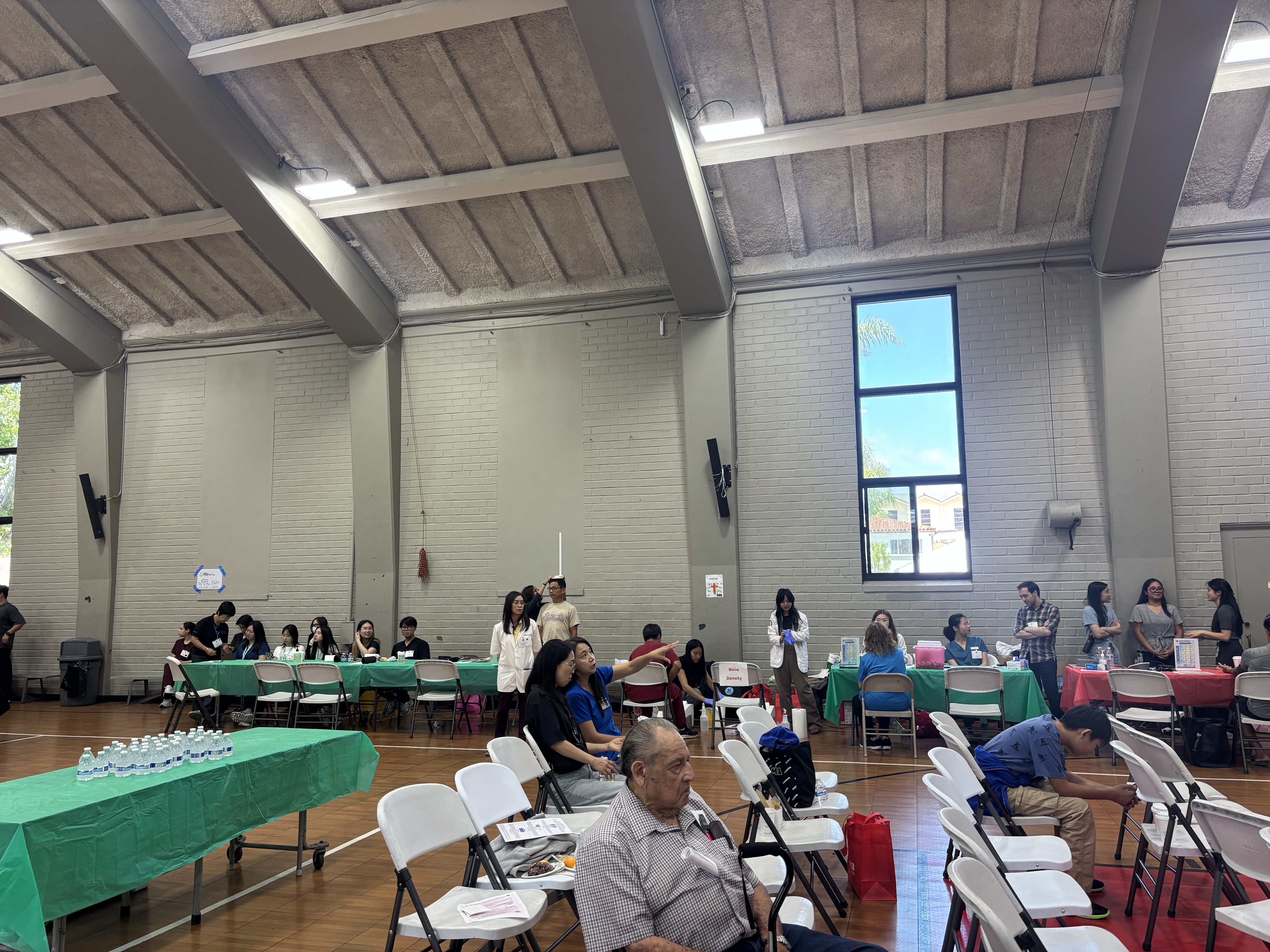 Health Fair Seating Area