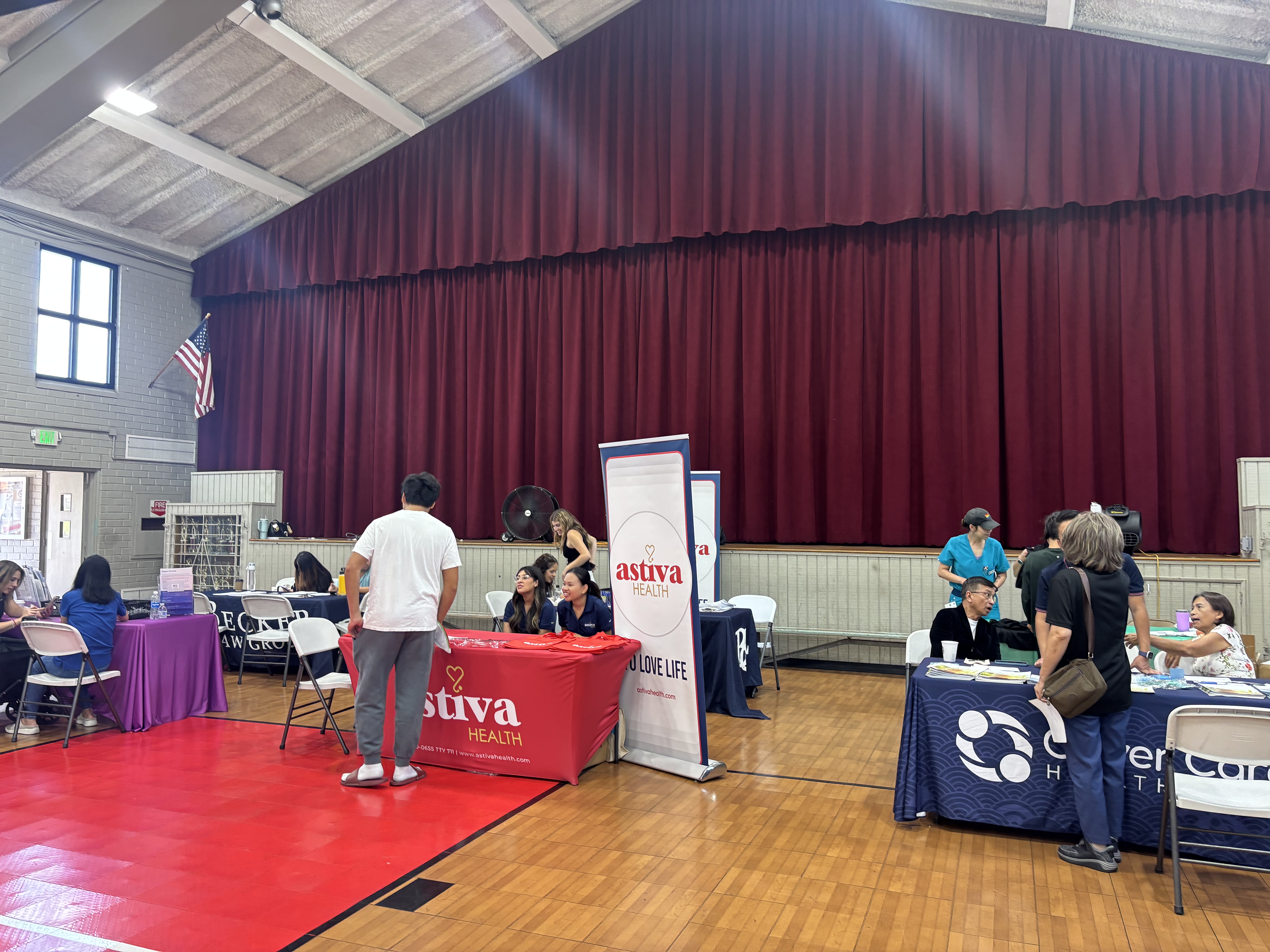 Astiva Health Booth